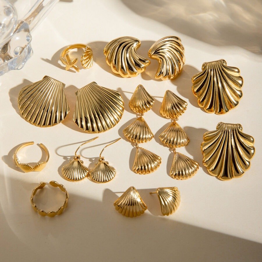 Ocean Shell Earrings