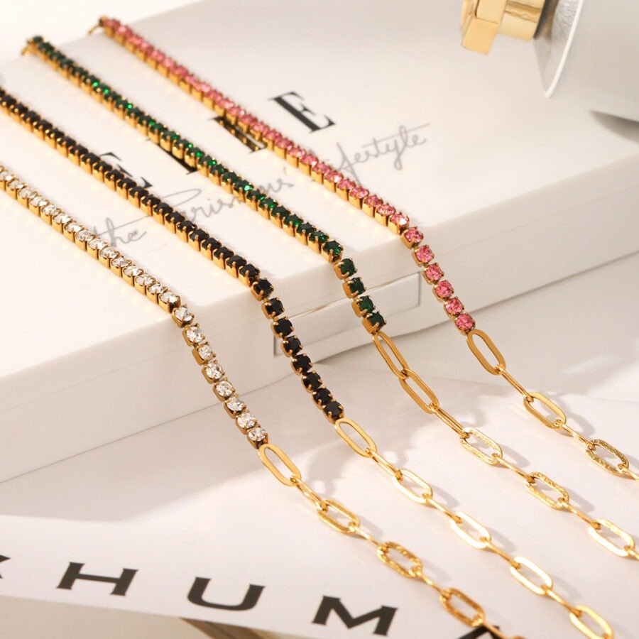 Dopamine Zircon Bracelet