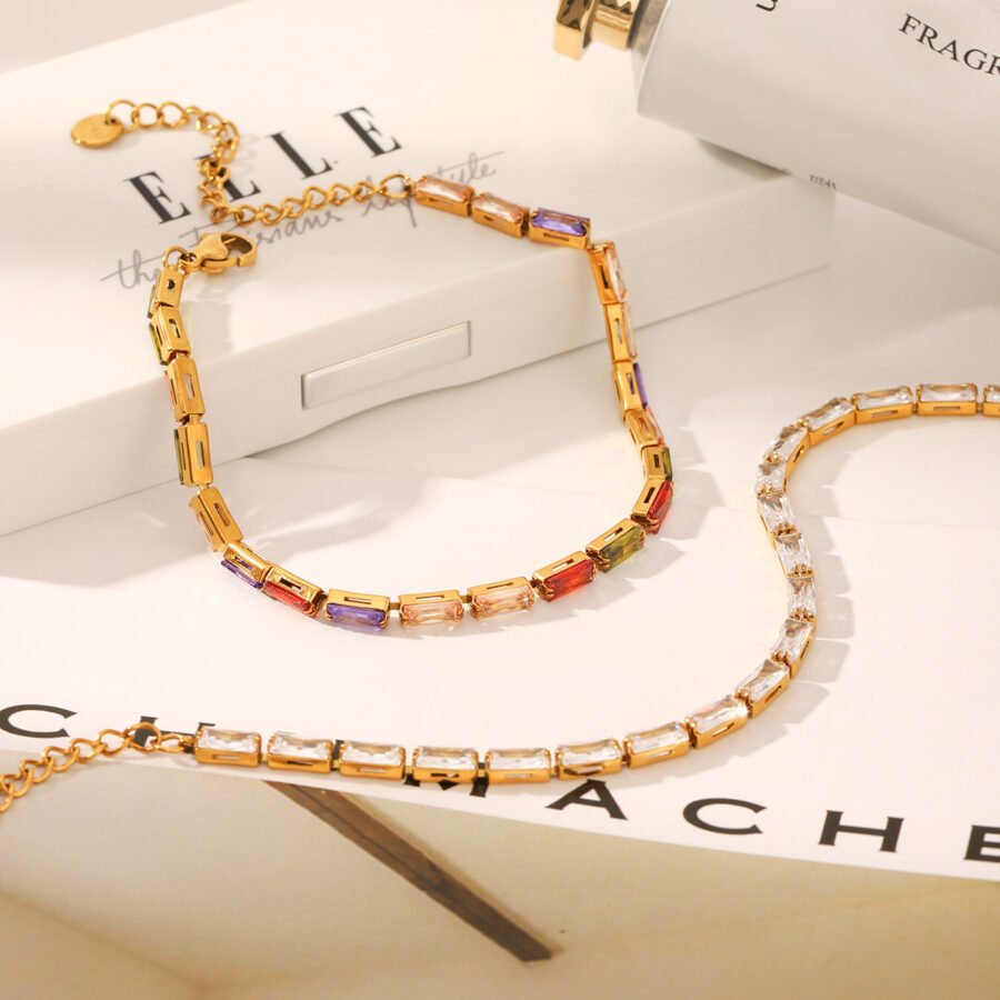 Colored Zircon Bracelet