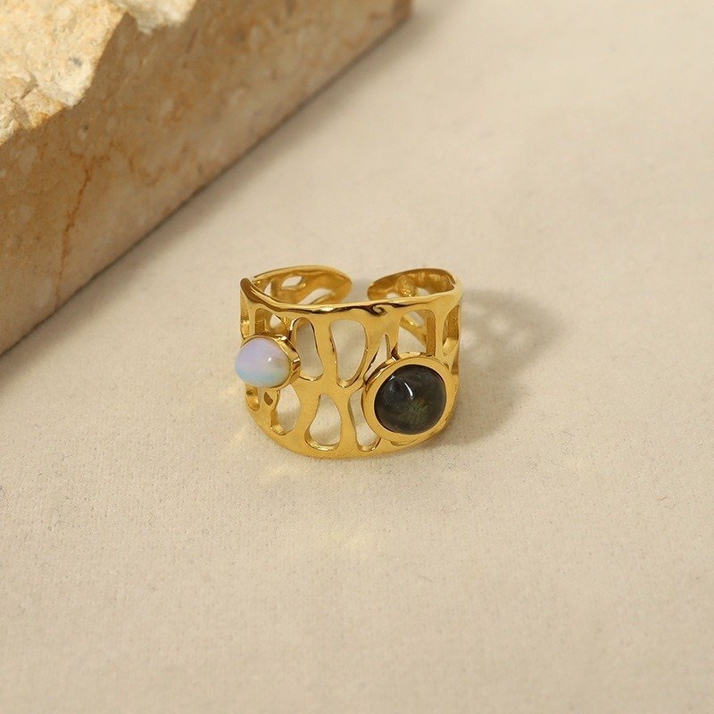 Natural Stone Ring