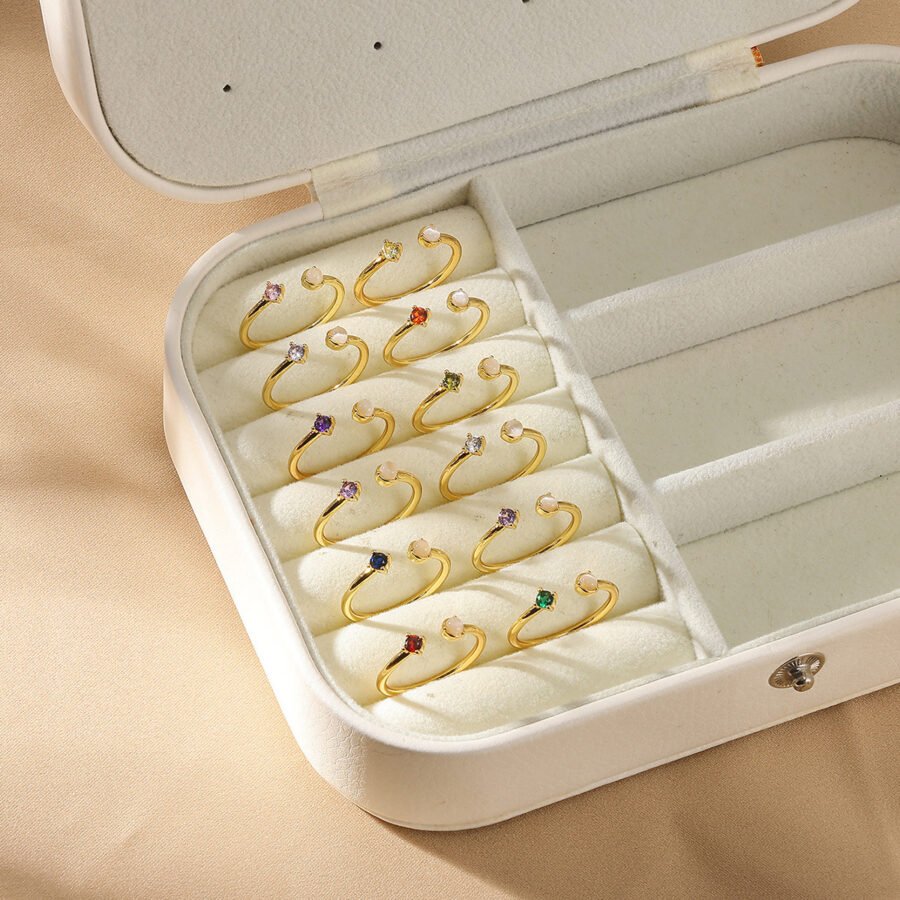 December Zircon Ring