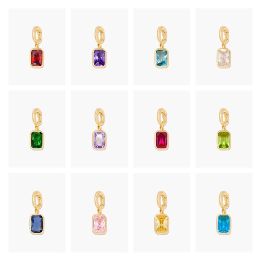 December Birthstone Small Pendant Necklace