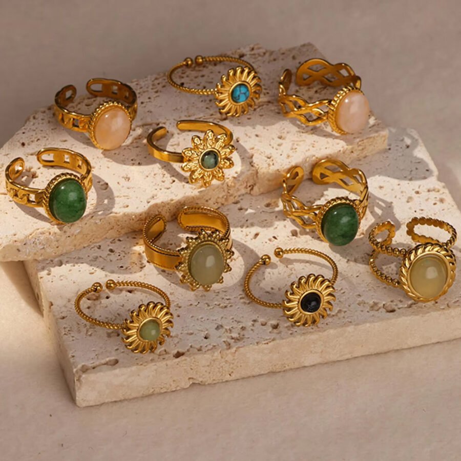 Natural Stone Ring