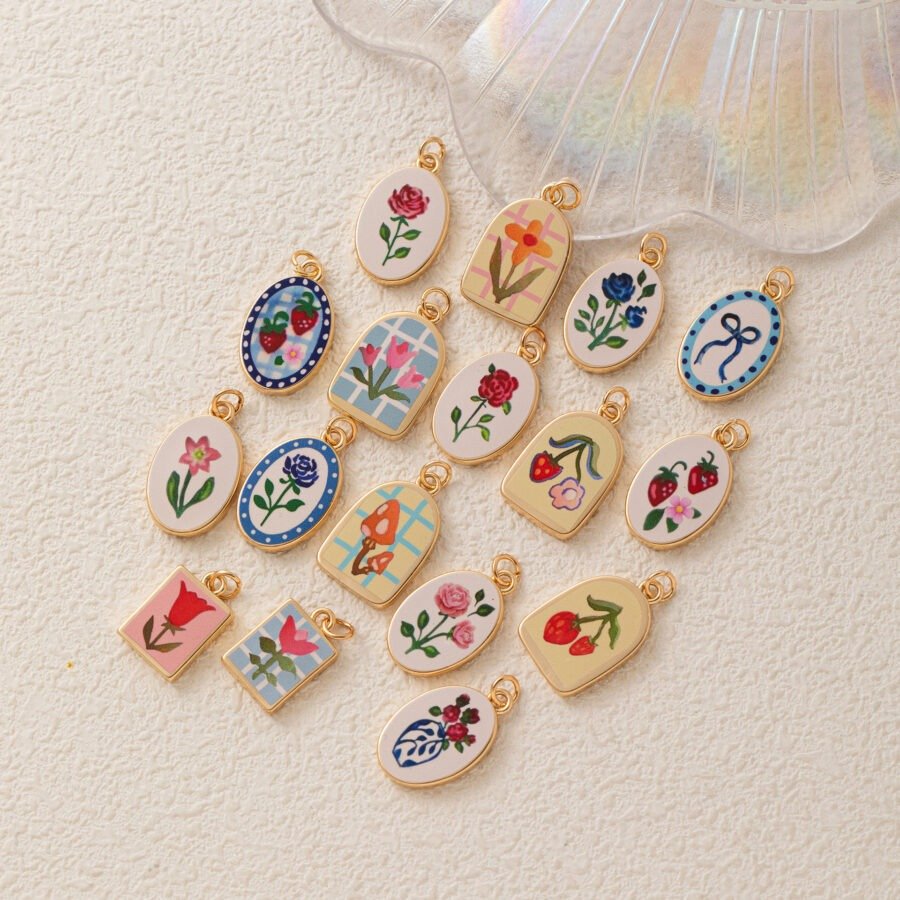 Colorful Birthstone Flower