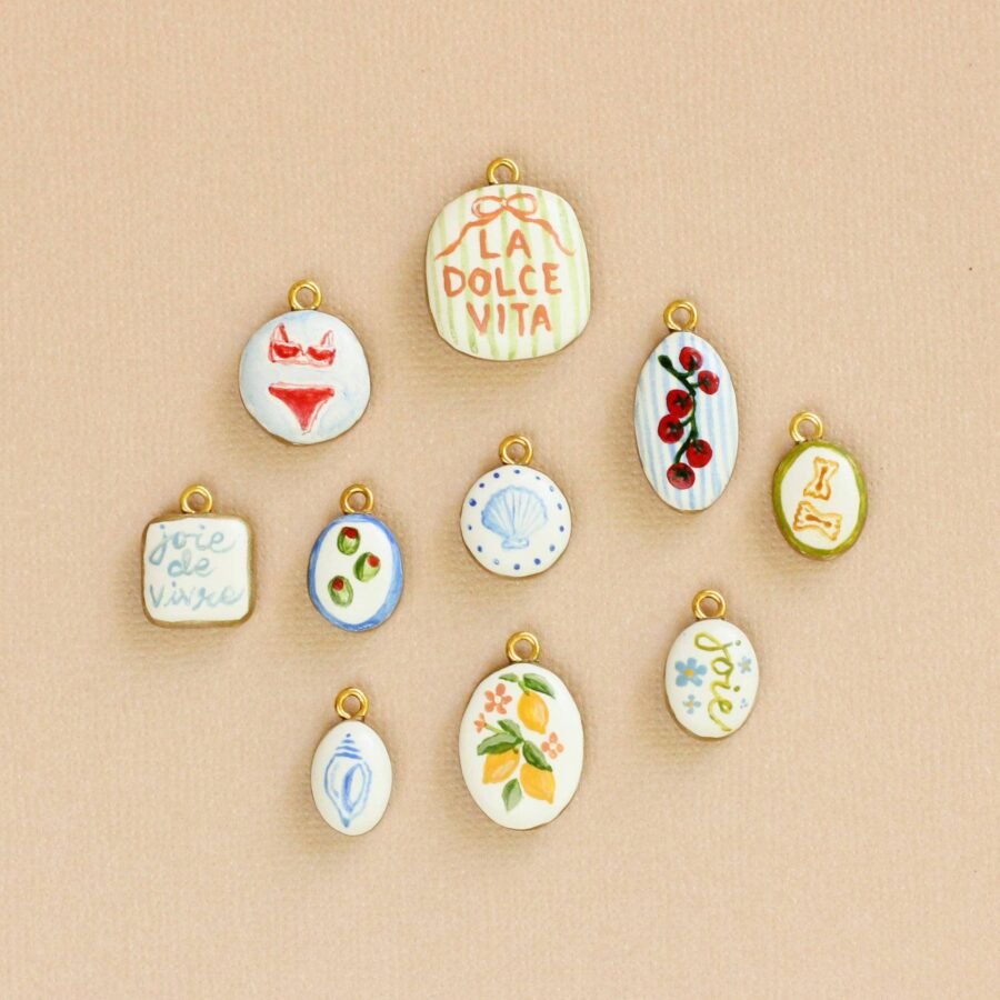 Fruit Plant Irregular Jade Pendant Necklace