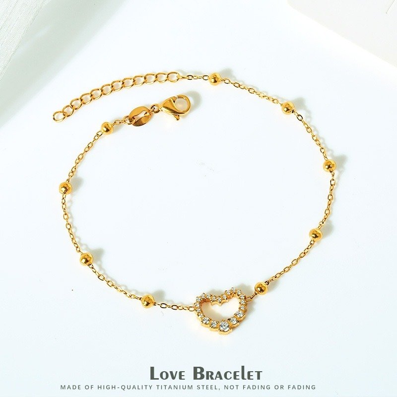 Heart-Shaped Bracelet