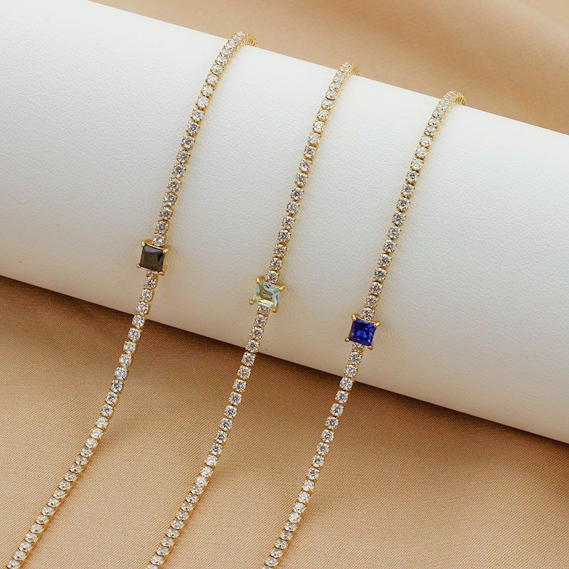 Small Square Necklace