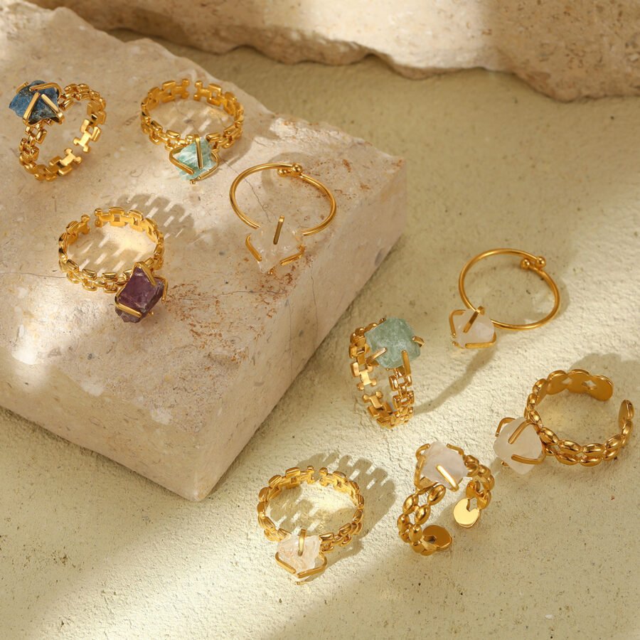 Natural Stone Ring
