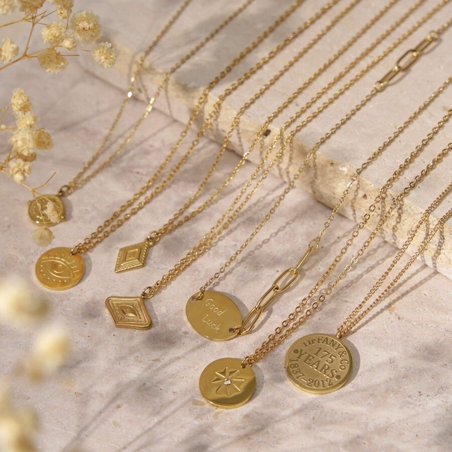 Lucky Medal Necklace