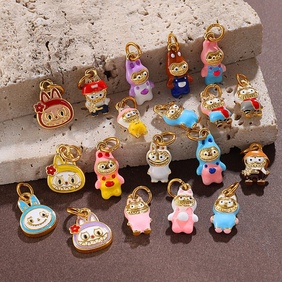 Rabu Pendant Cartoon Bracelet Necklace