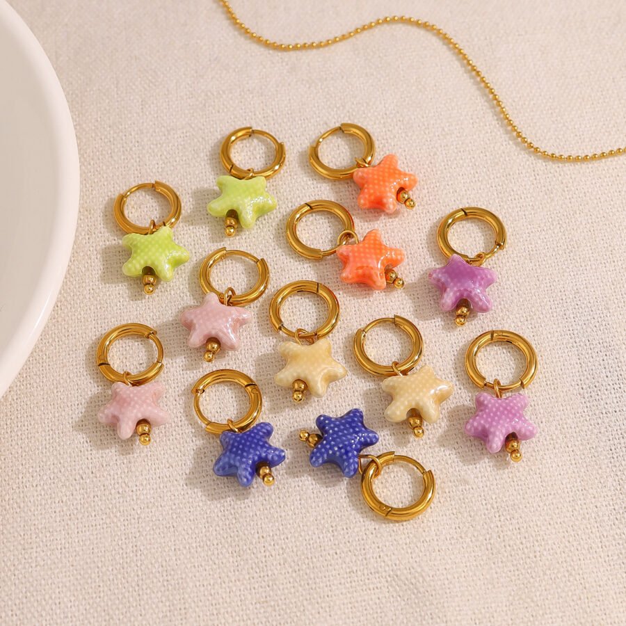 Ocean Starfish Earrings